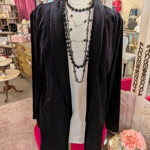 Alfani Black Velvet Camisole Top